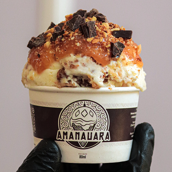 Picolé Amanauara sabor AMANAUARA